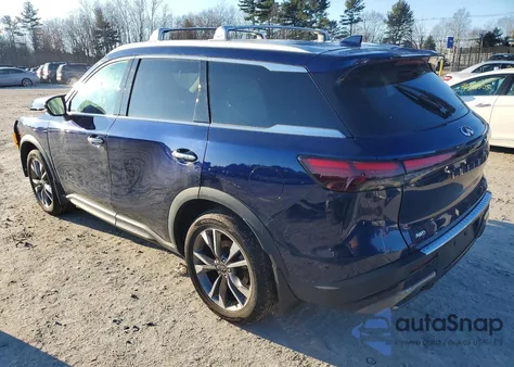 2022 Infiniti Qx60 Luxe z USA, uszkodzony, nr VIN 5N1DL1FS0NC335915